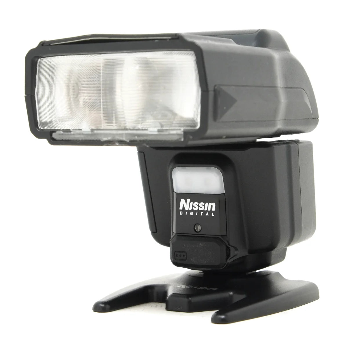 Used Nissin i60 TTL flash for Fuji X Mount - side angle 