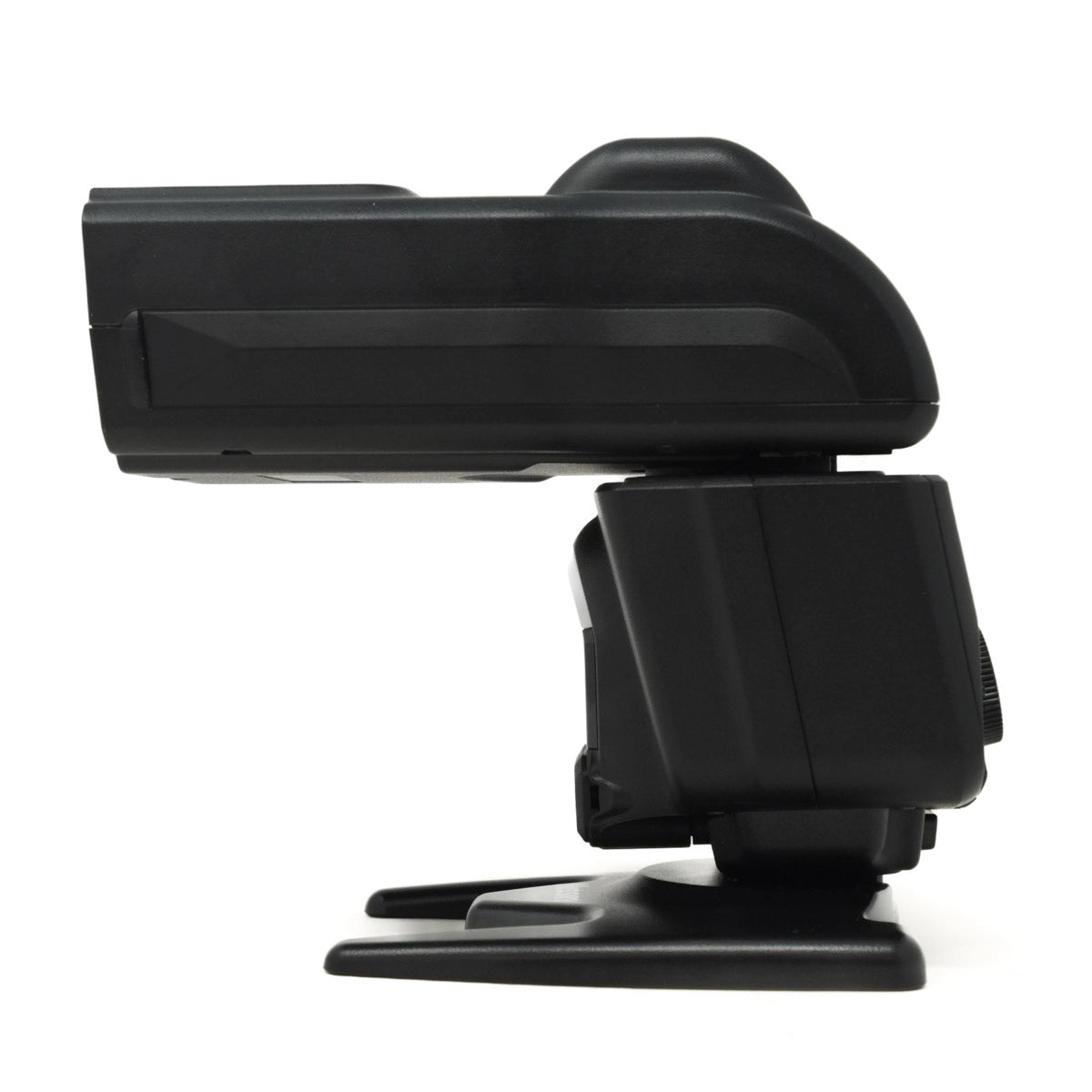 Nissin digital camera flash on a white background