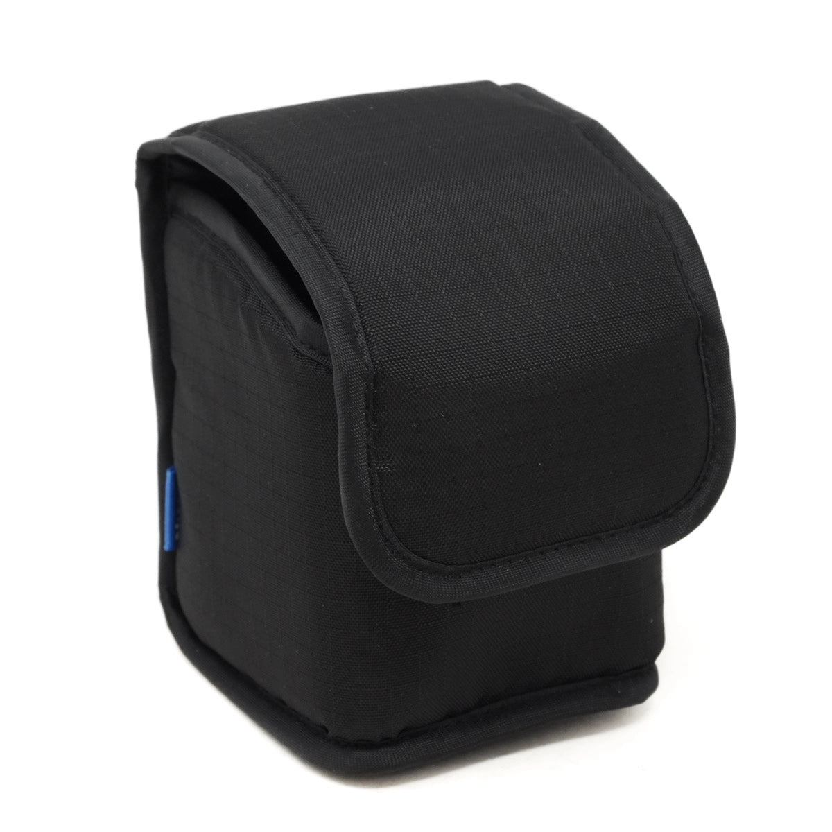 Black flash case on a white background