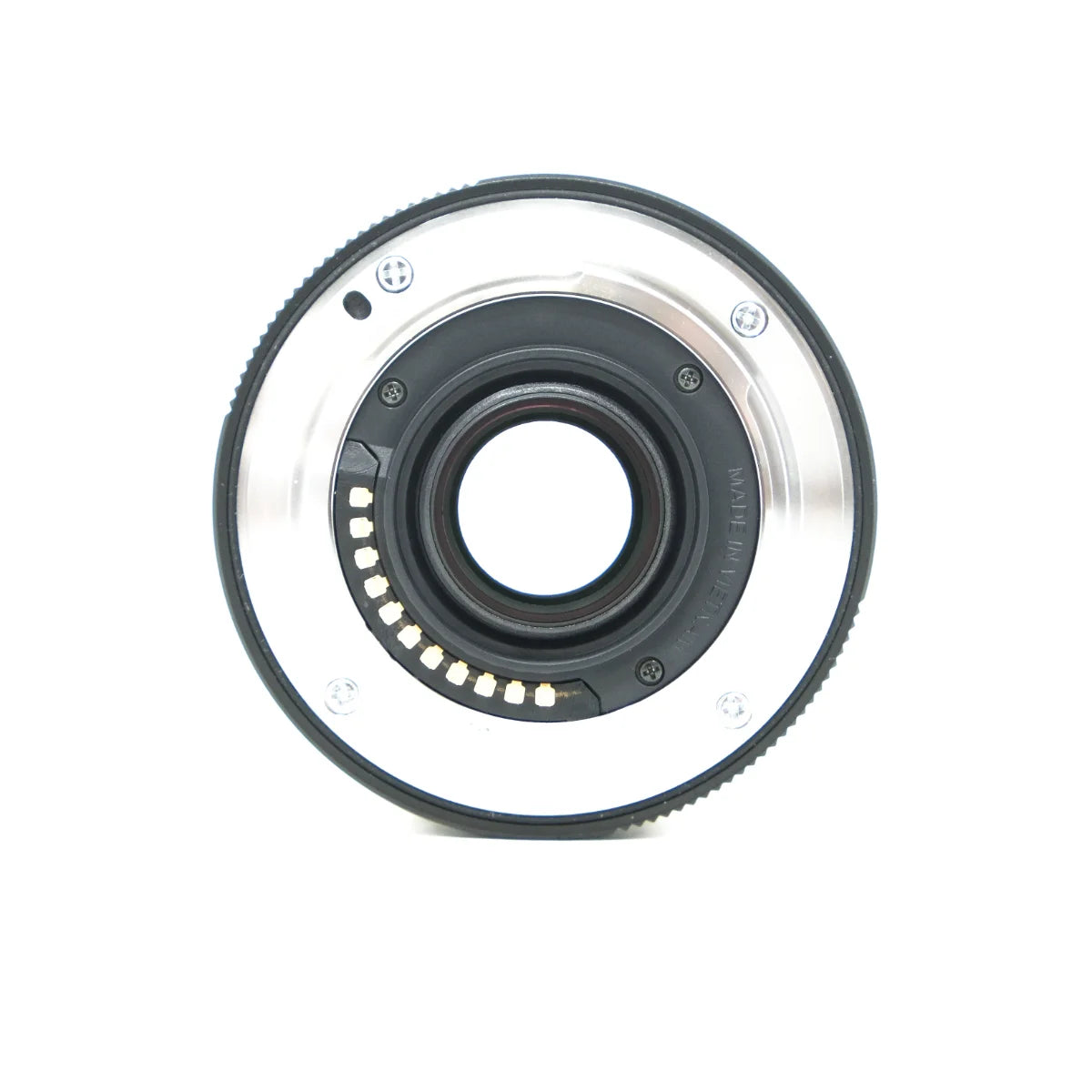 Used OM System 17mm F1.8 II Prime lens - bottom angle 