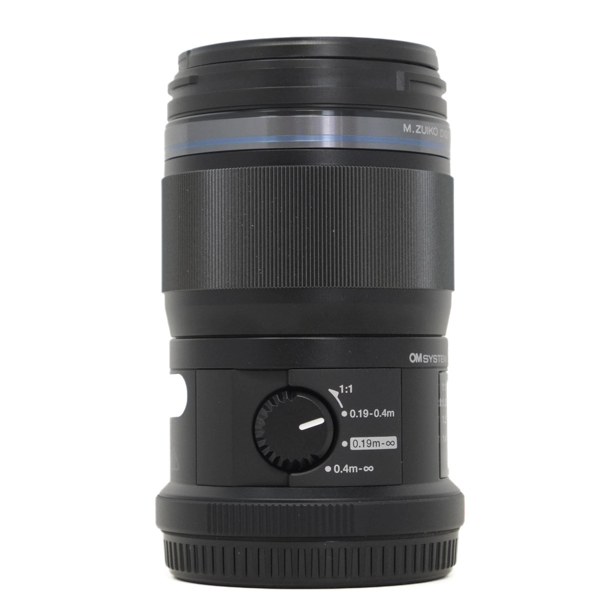 Camera lens on a white background