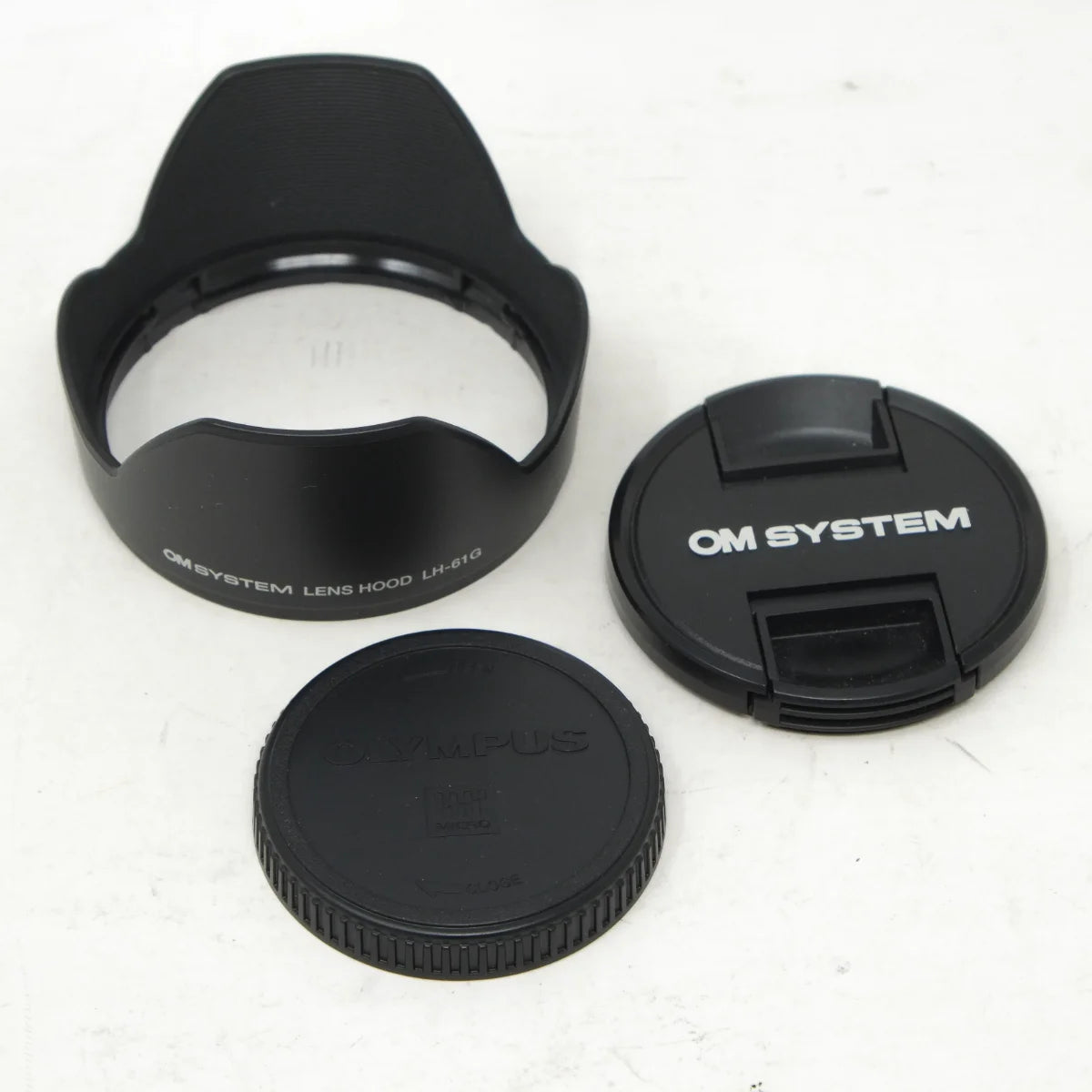 Used OM System M.Zuiko PRO 12-45mm F4 ED Lens - lens hood and caps 