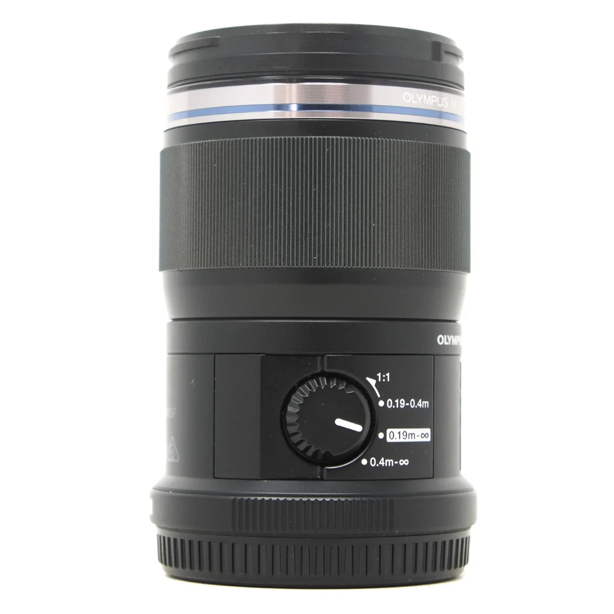 Used OM-System Olympus 60mm F2.8 macro lens MFT - side angle 