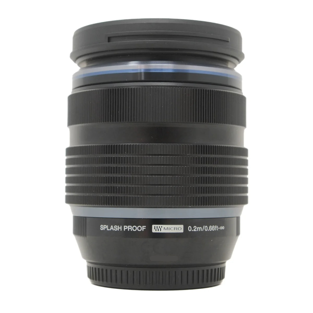 Used OMSystem 12-40mm F2.8 II Lens - side angle 