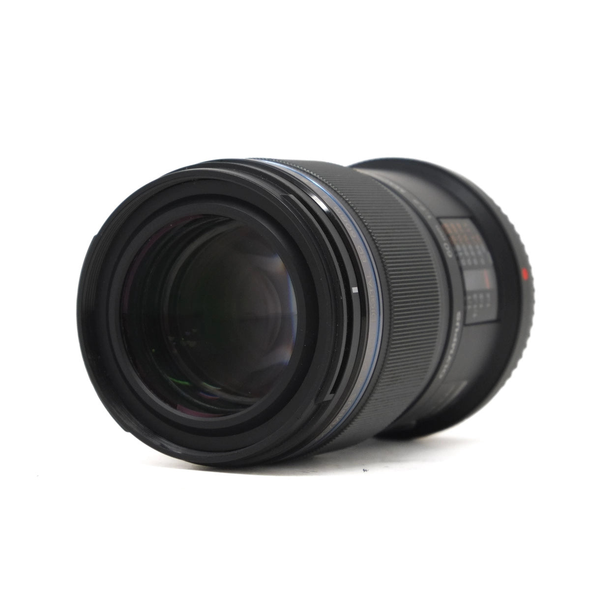 Used Olympus 60mm F2.8 Macro ED Lens - Top angle 