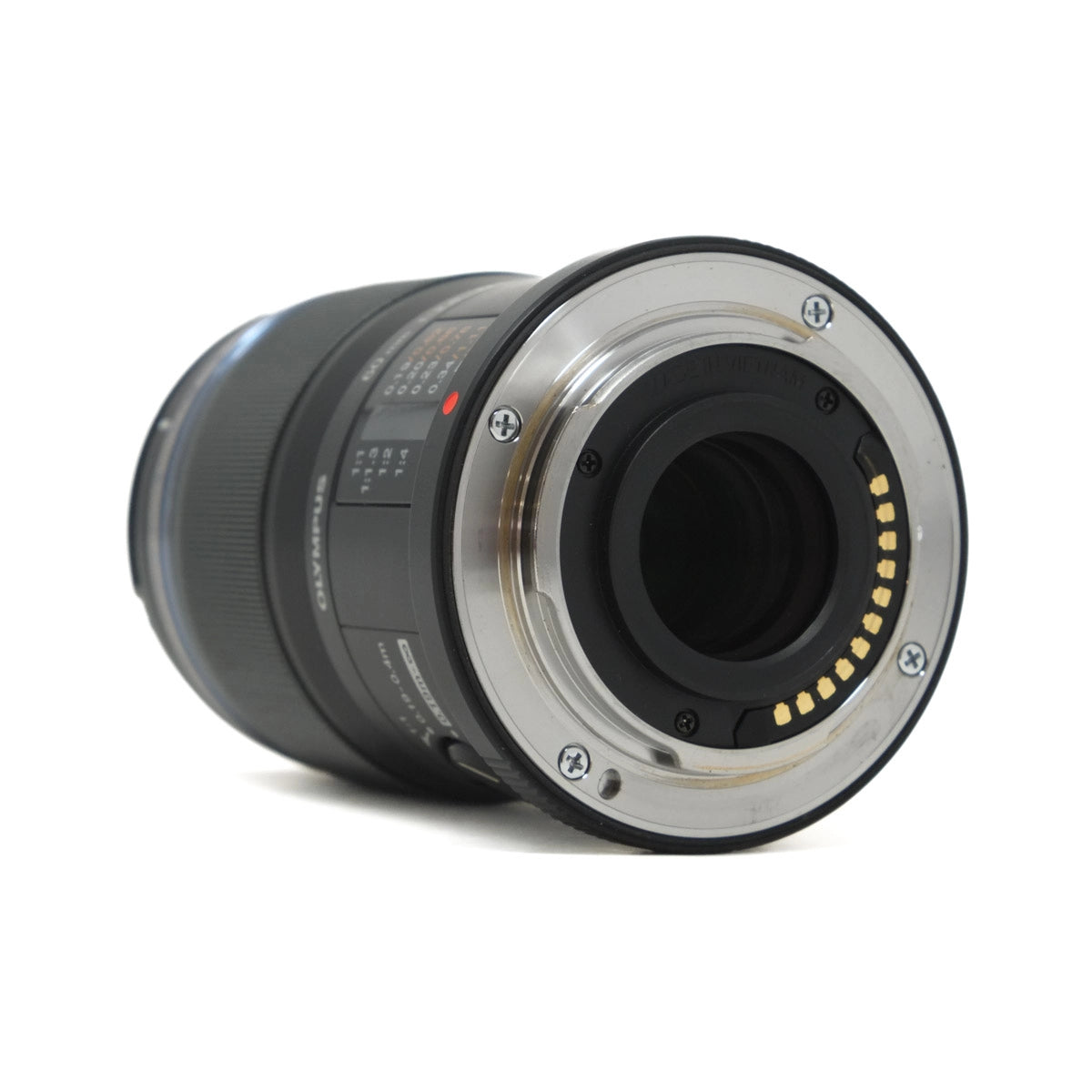 Used Olympus 60mm F2.8 Macro ED Lens - Bottom angle 