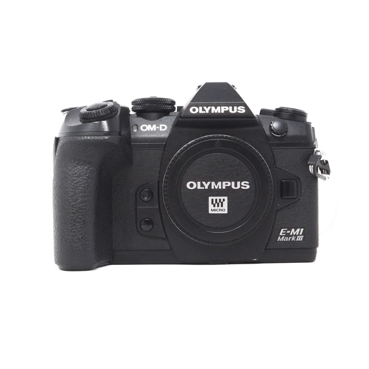 Used Olympus E-M1 MKIII Camera front angle