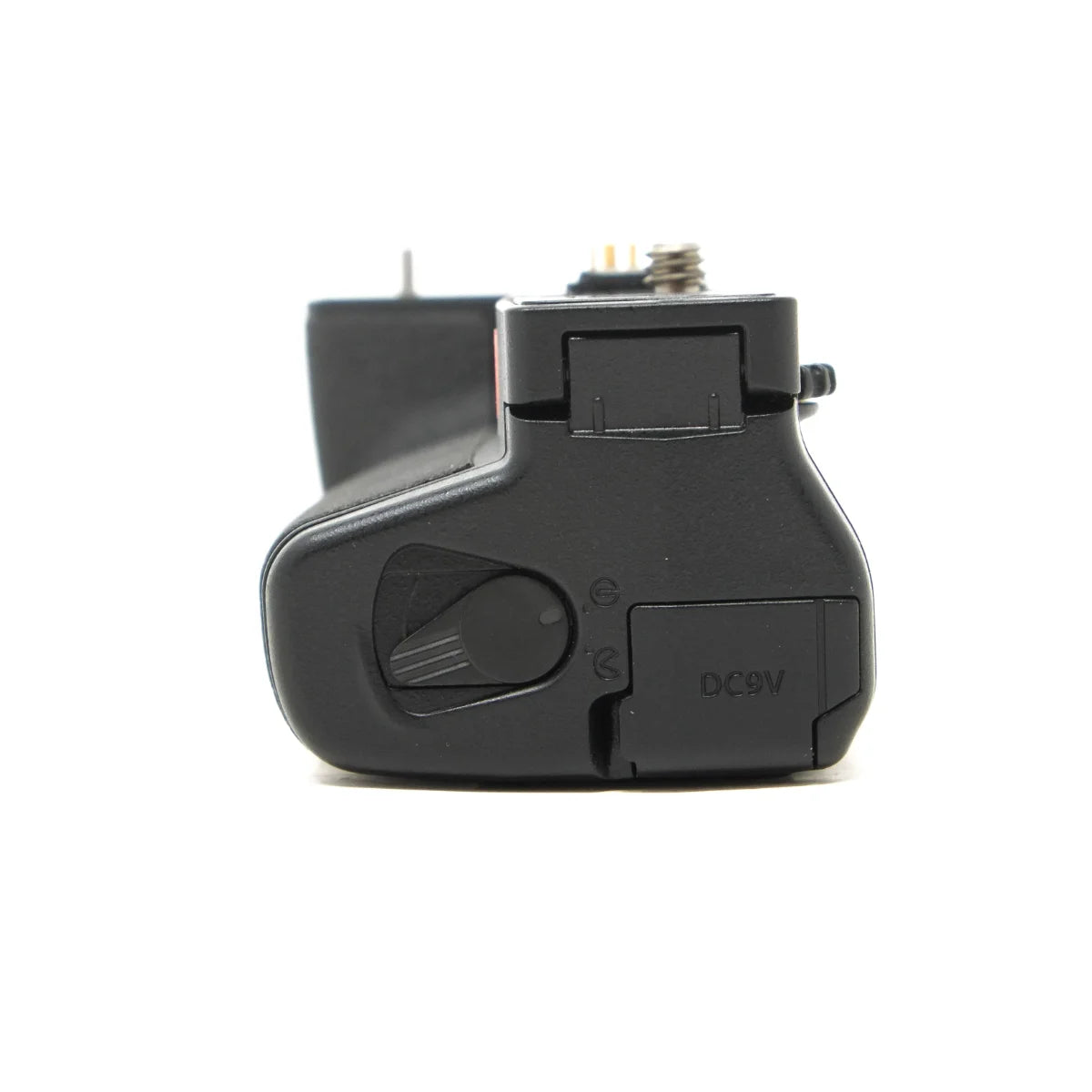 Used Olympus HLD-7 Battery grip for E-M1 - side angle 