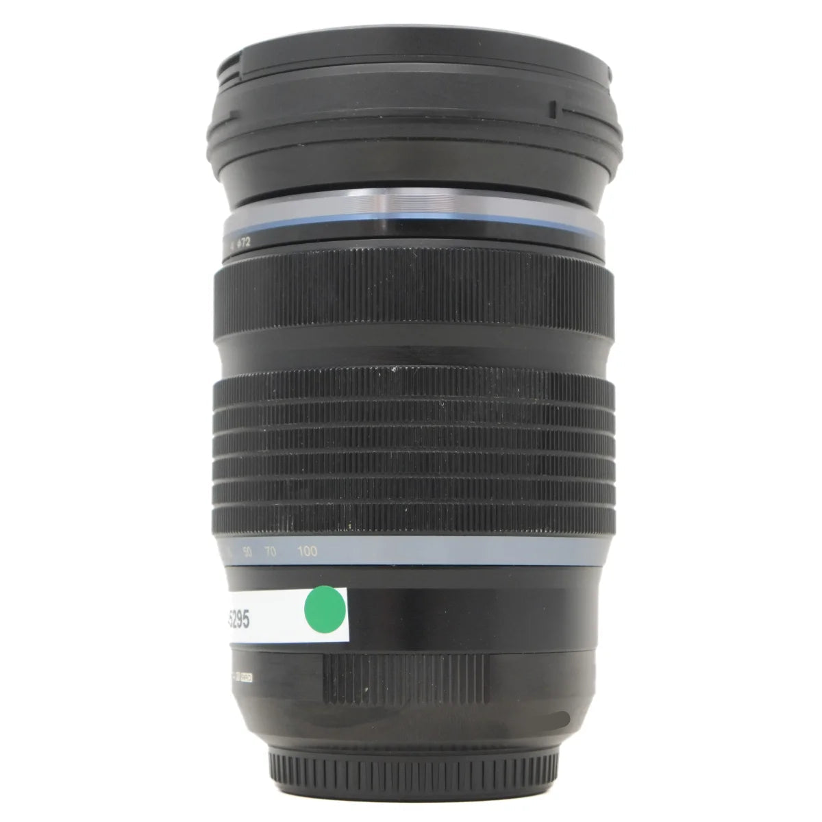 Used Olympus M.Zuiko 12-100mm F4 IS PRO Lens - side angle 