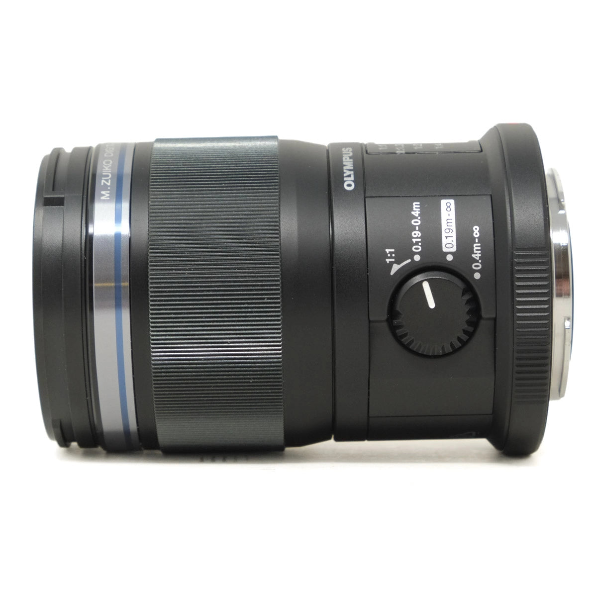 Camera lens on a white background