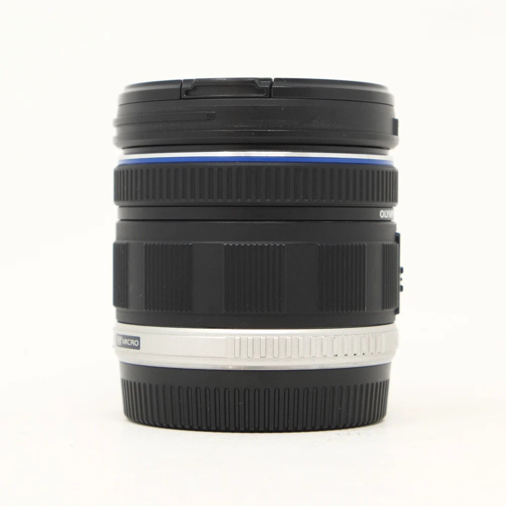 Used Olympus M.Zuiko 9-18mm F4-5.6 wide angle lens MFT (Hood SH45592)