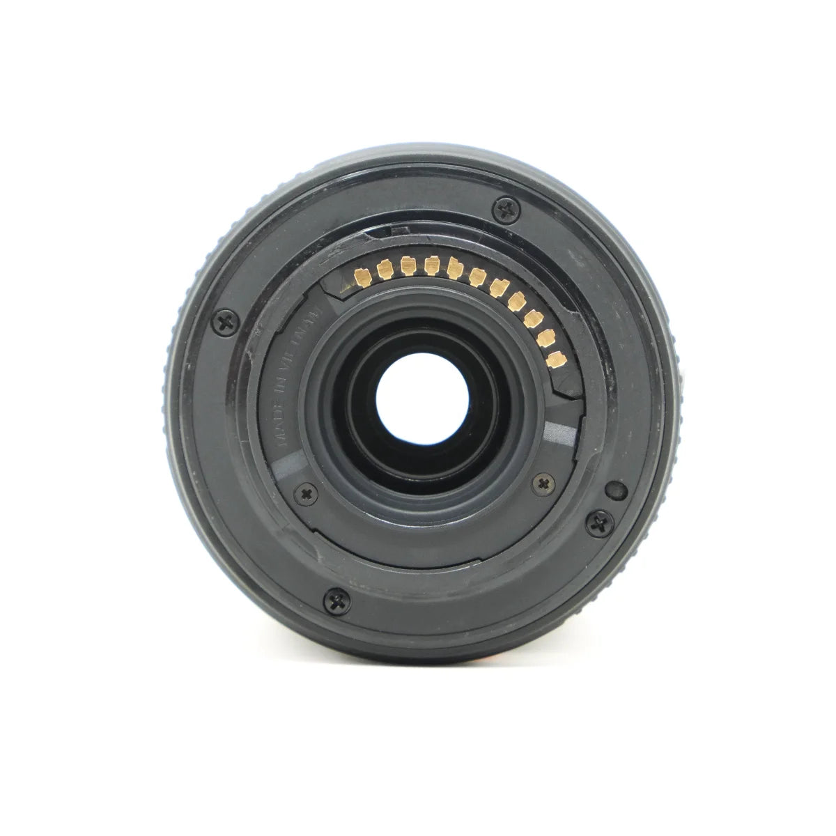 Used Olympus M.Zuiko Digital 40-150mm F4-5.6 MFT lens - bottom angle 