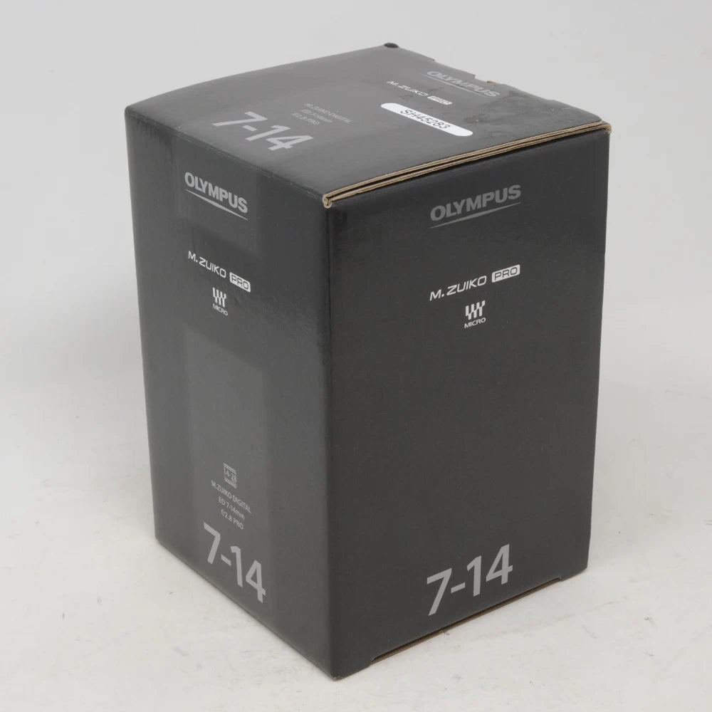 Used Olympus M.Zuiko PRO 7-14mm F2.8 PRO Lens (Boxed SH45283)
