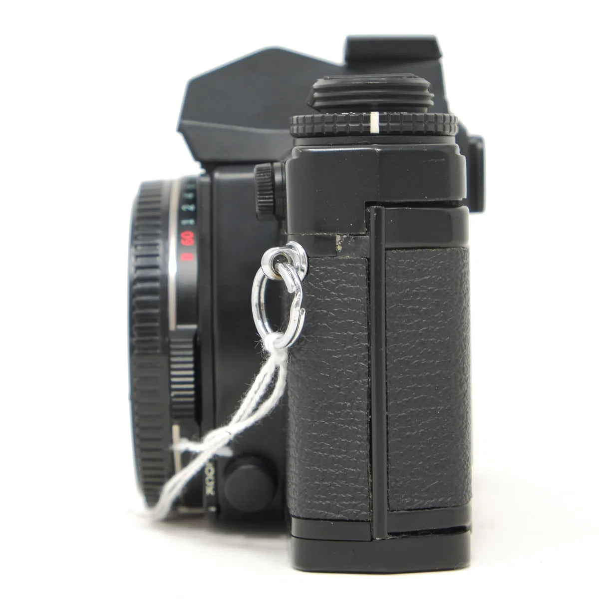 Used Olympus OM-4 Classic film camera - side angle 