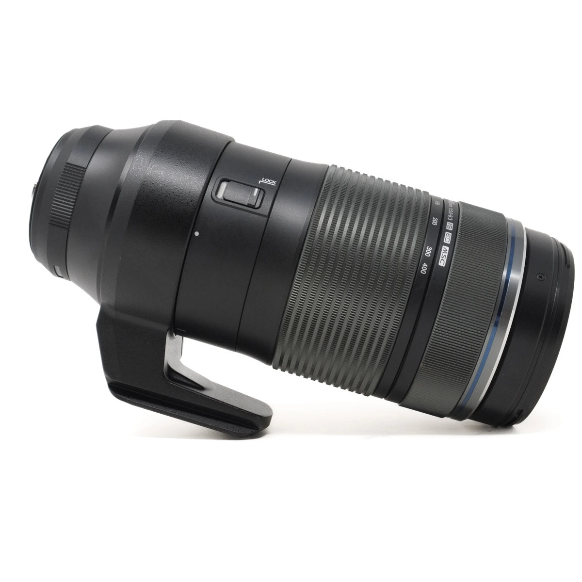 Camera lens on a white background