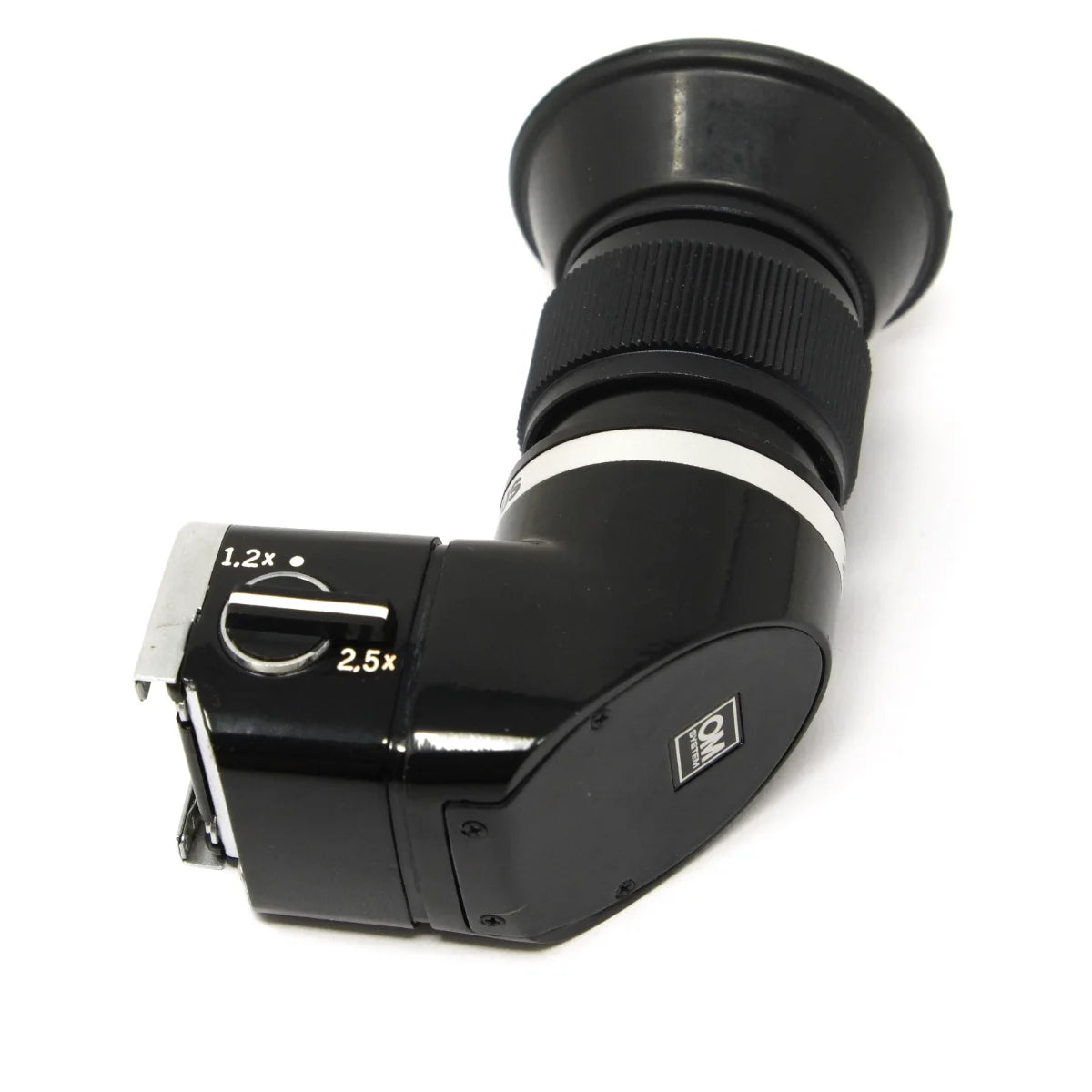 Used Olympus OM angle finder 1.2x-2.5x - back angle 