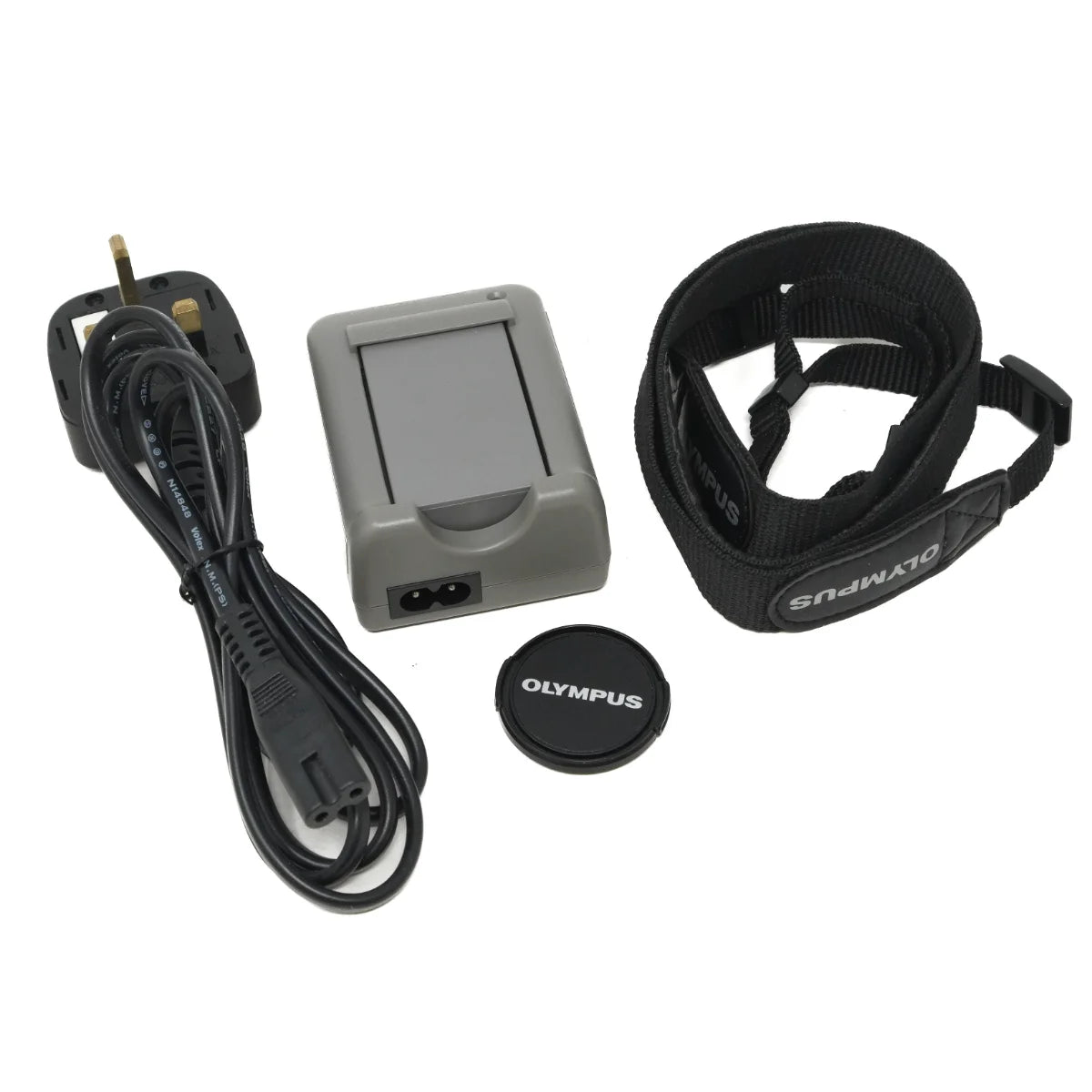 Used Olympus Pen E-PL7 mirrorless camera - charger, battery, cap and strap