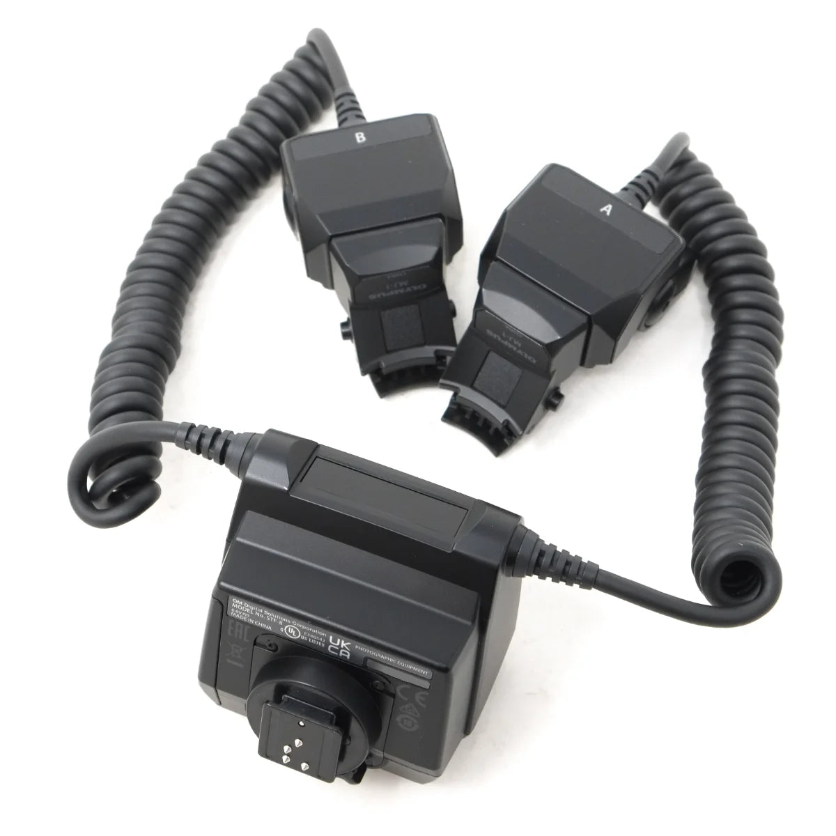 Used Olympus STF-8 Macro Flash - back angle