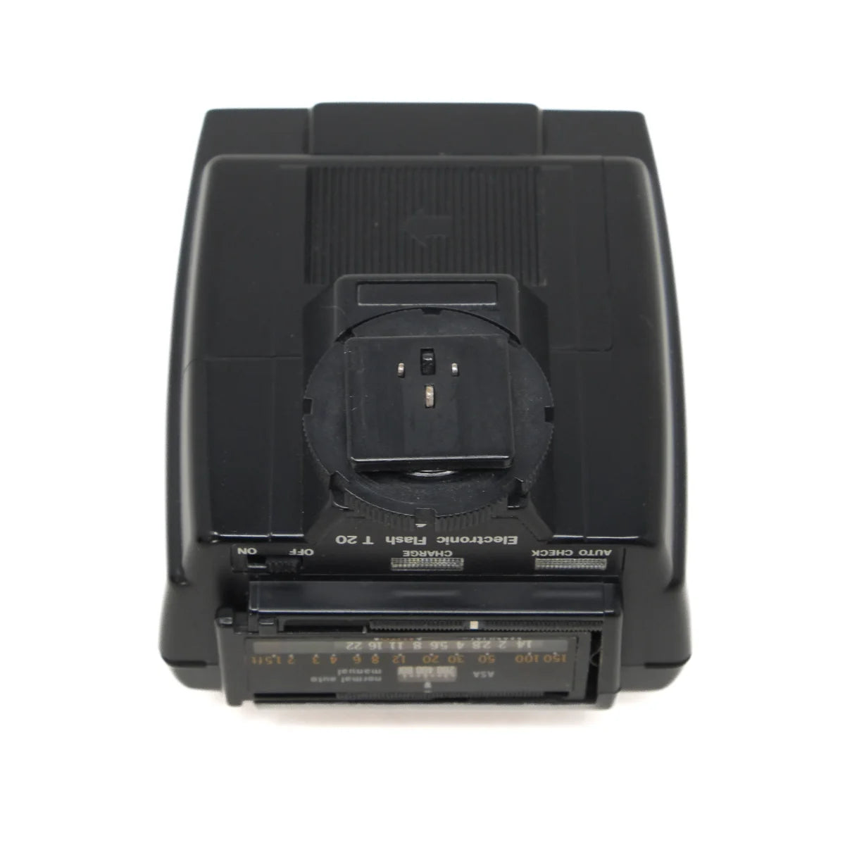 Used Olympus T20 Flashgun - bottom angle 