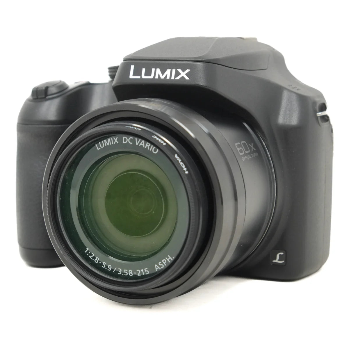 Used Panasonic DC-FZ82 Bridge camera - front angle 