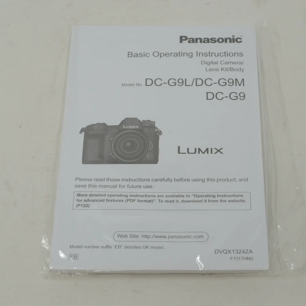 Used Panasonic DC-G9 Camera with 12-60mm F3.5-5.6 Power OIS Lens (Boxed SH45280)