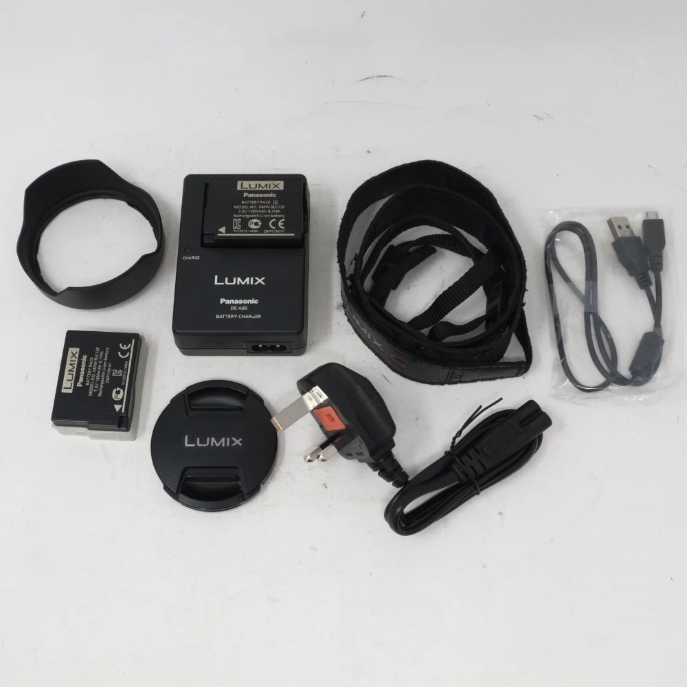 Used Panasonic DMC-G80 Mirrorless camera with 12-60mm lens (Boxed SH45589)