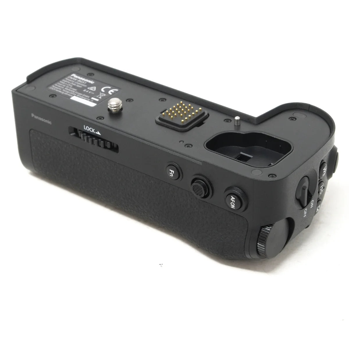 Used Panasonic DMW-BGS1 battery Grip - back angle 