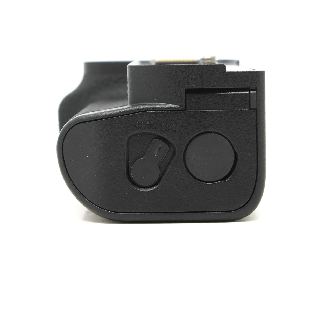 Used Panasonic DMW-BGS1 battery Grip - side angle 
