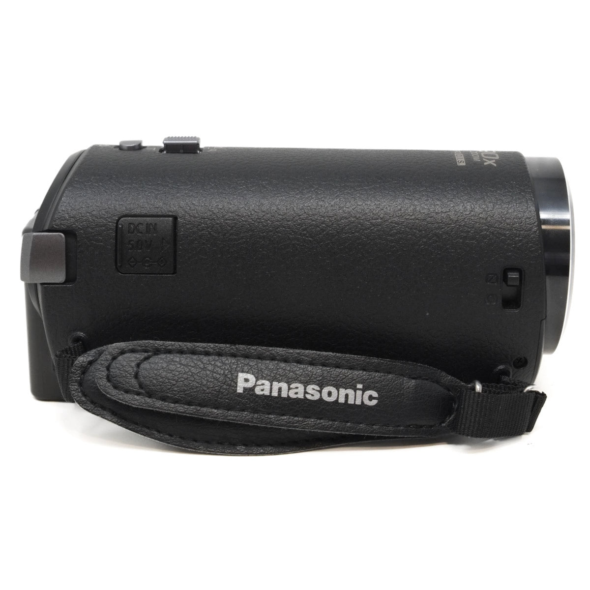 Used Panasonic HC-V380 HD Camcorder - side angle 