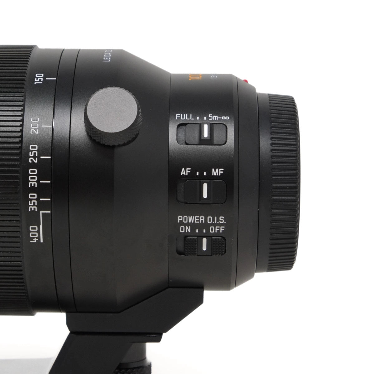 Used Panasonic Leica DG Vario-Elmar 100-400mm F4.0-6.3 ASPH Lens - side controls