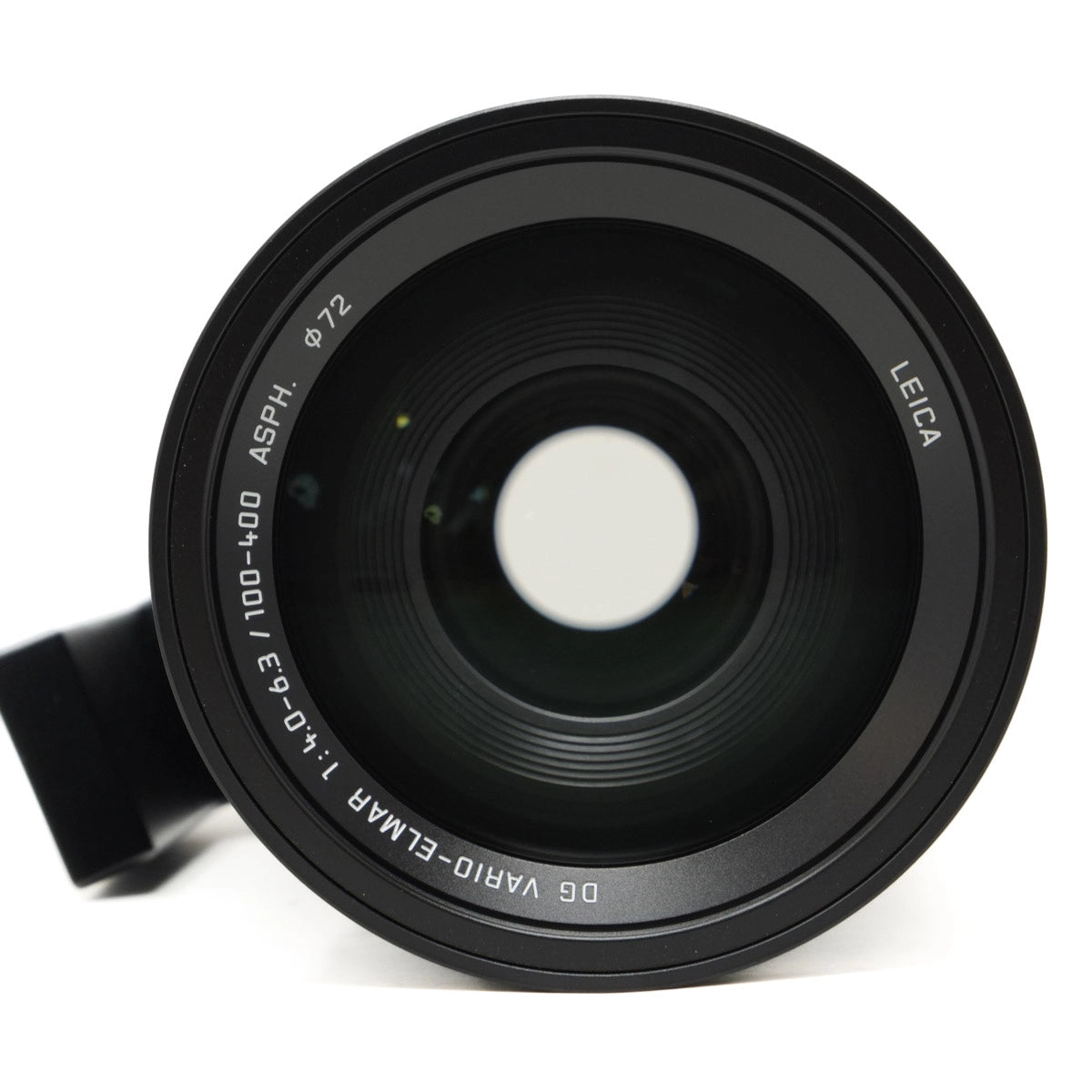 Used Panasonic Leica DG Vario-Elmar 100-400mm F4.0-6.3 ASPH Lens - top angle 