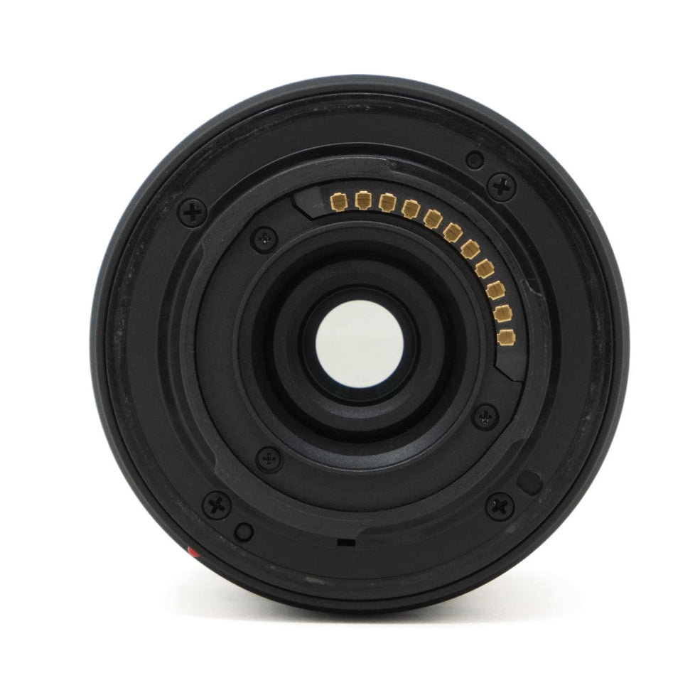 Camera lens on a white background