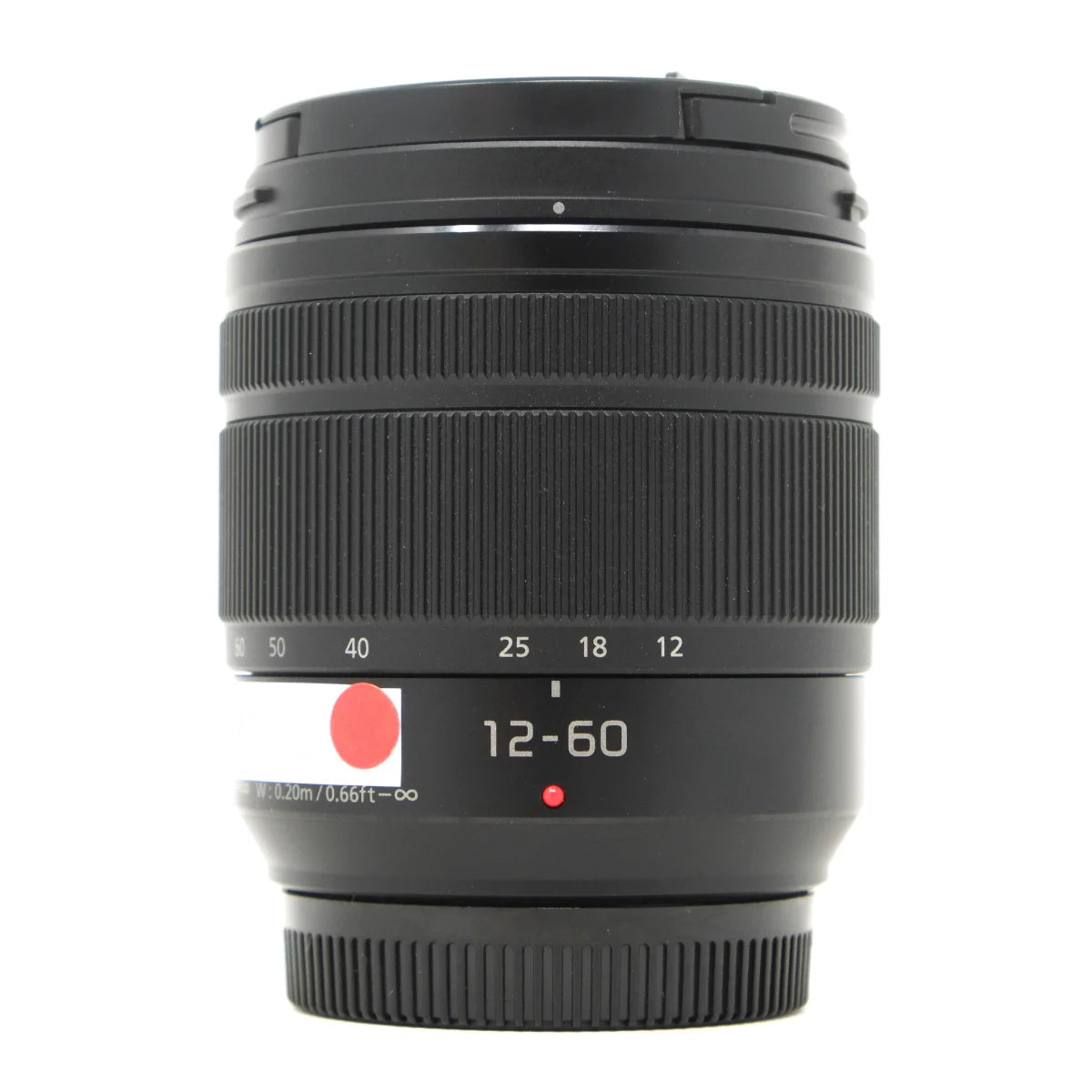 Used Panasonic Lumix G Vario 12-60mm F3.5-5.6 Power OIS Lens - front angle