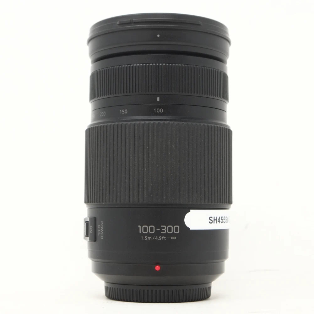 Used Panasonic Lumix G Vario 100-300mm f4.0-5.6 Power OIS Lens (Hood SH45590)