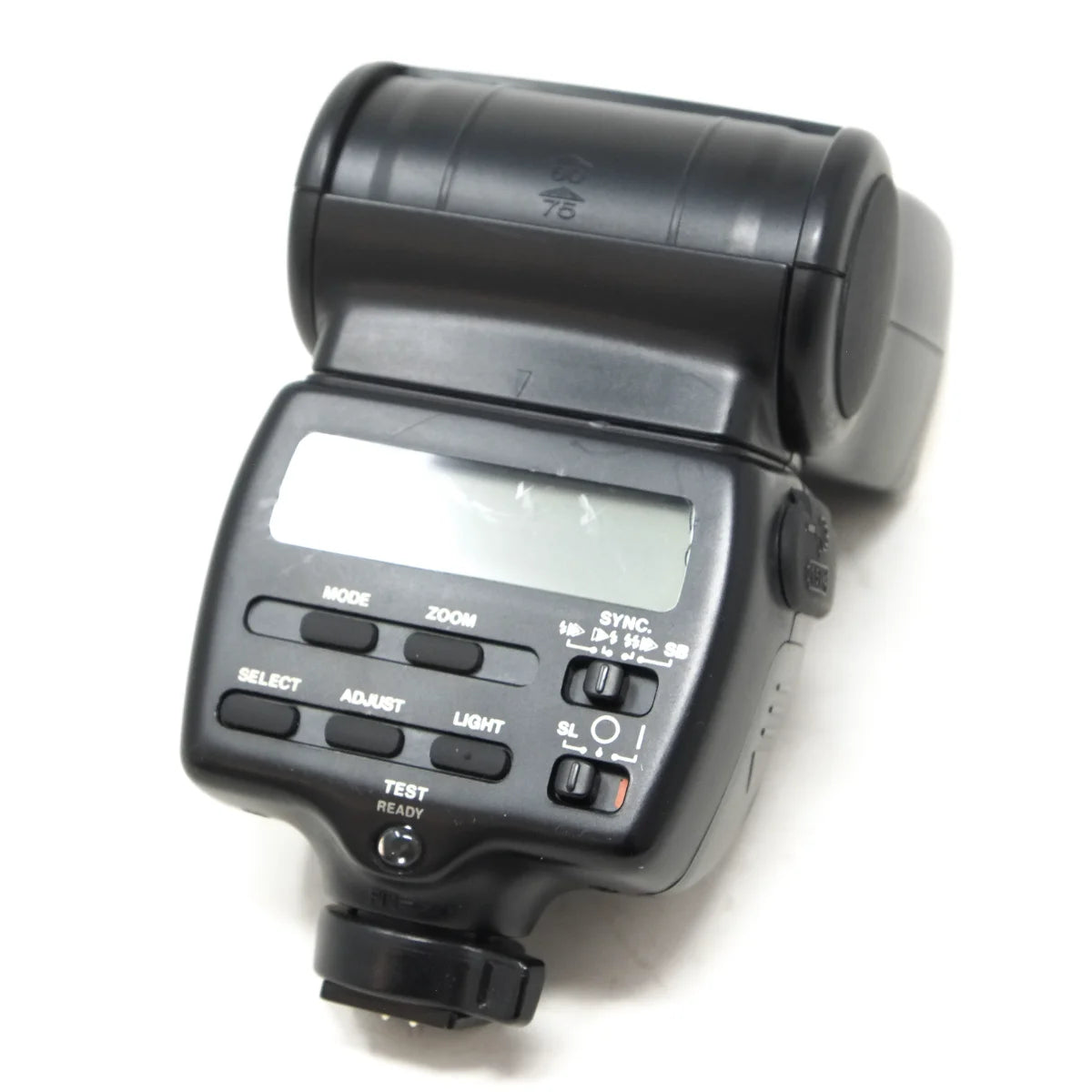 Used Pentax AF-500 FTZ Flash - back angle 