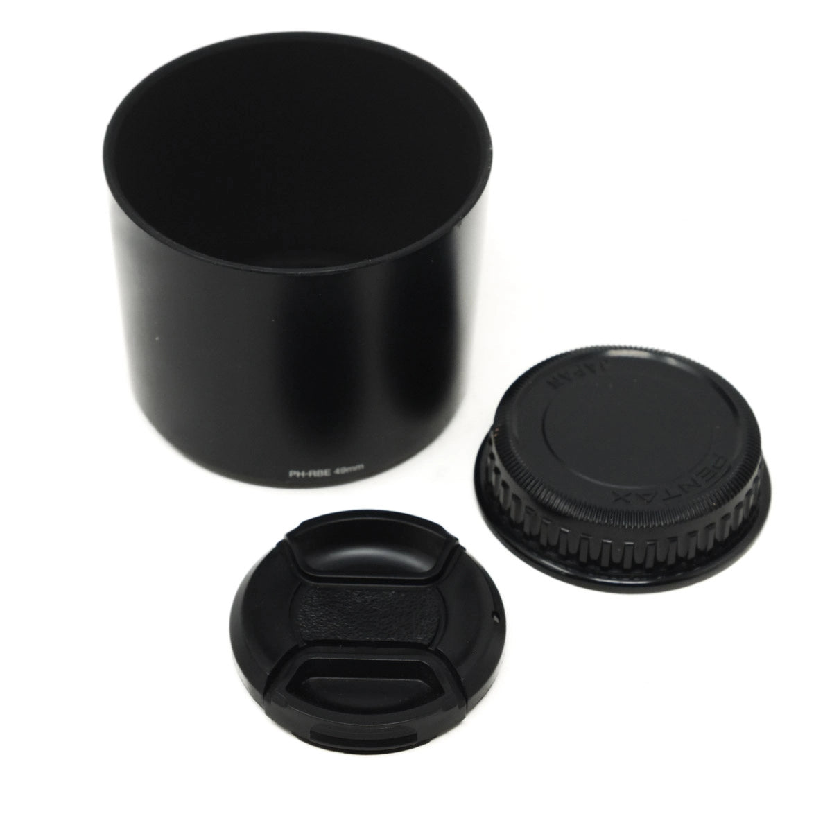 Used Pentax K DA 100mm Macro f2.8 WR Lens - lens caps and lens hood