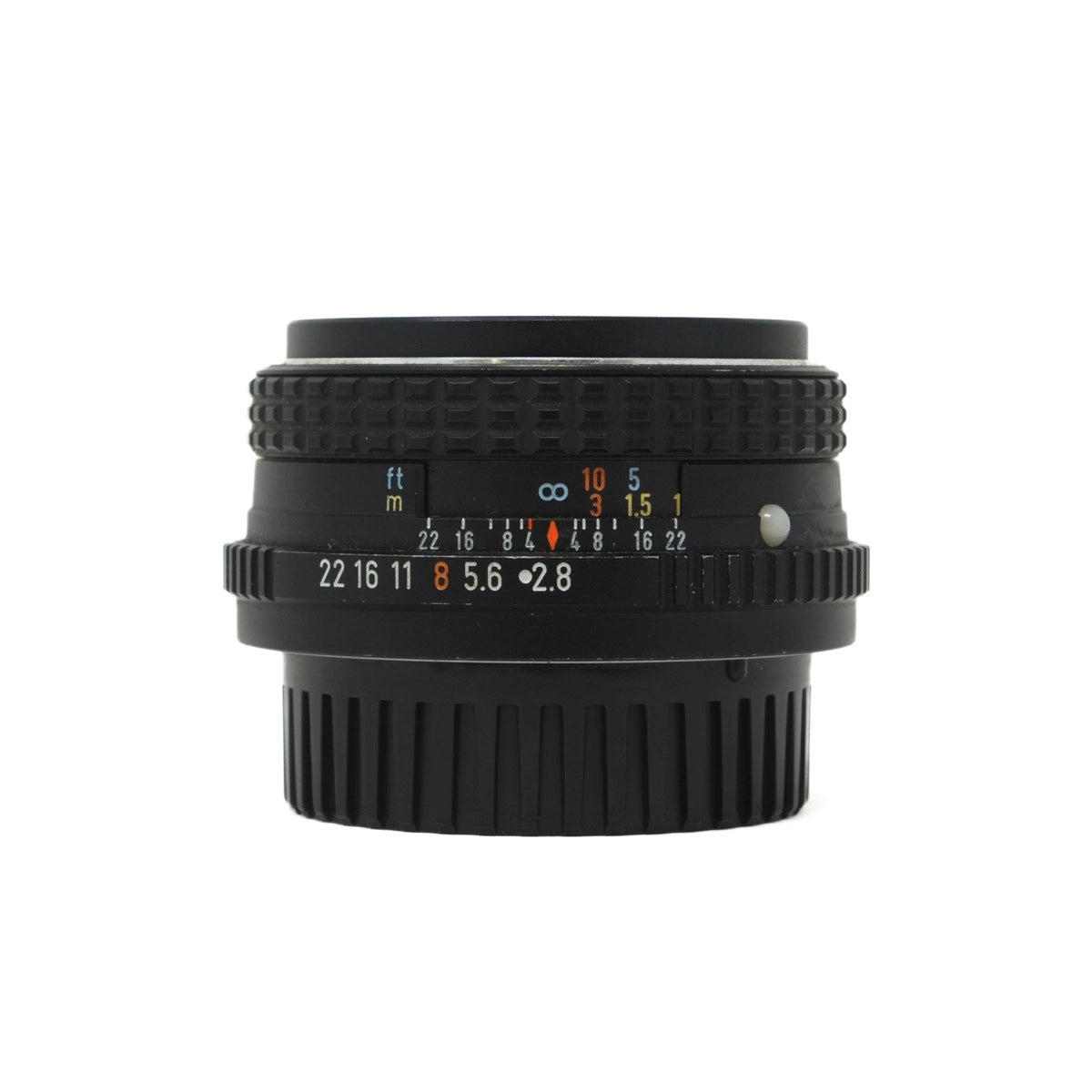 Used Pentax-M SMC 28mm F2.8 Lens - Front angle 