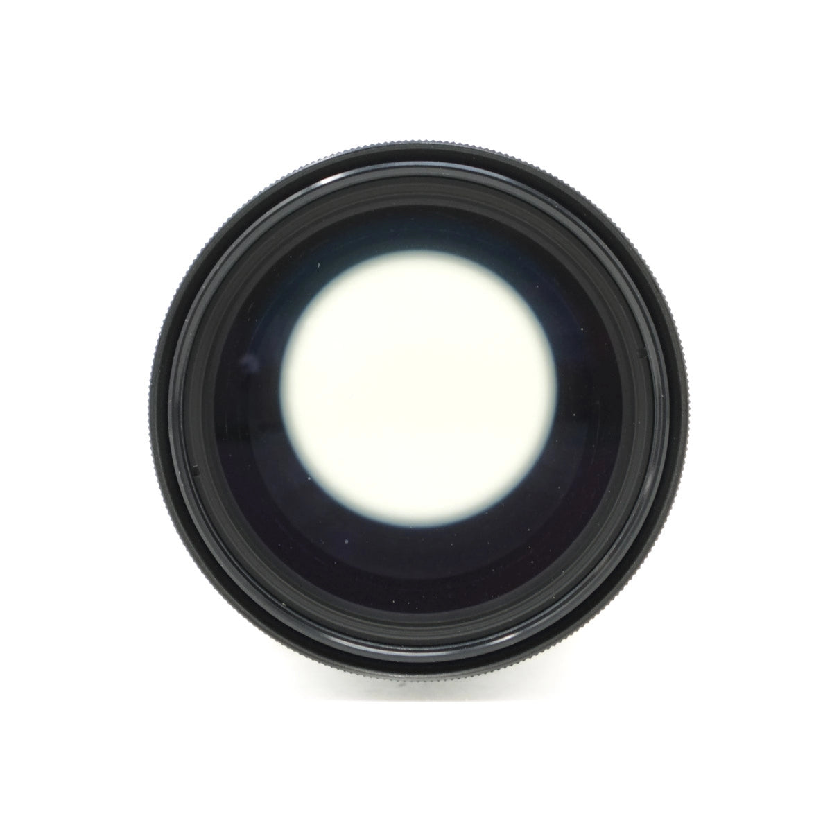 Camera lens on a white background