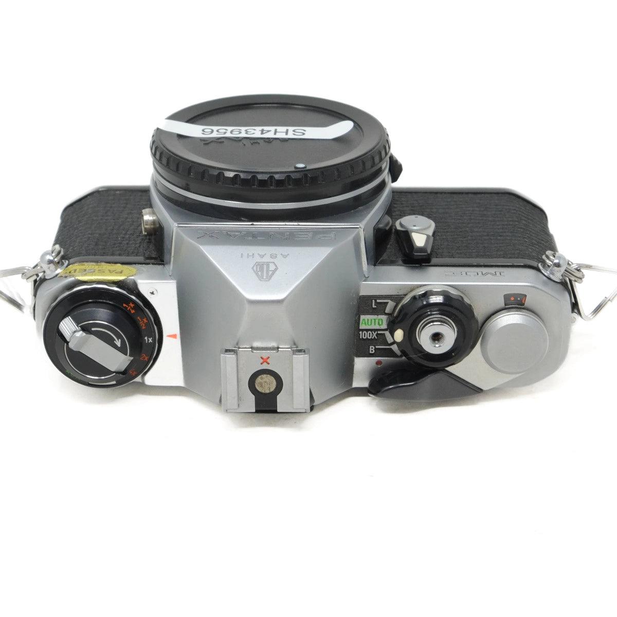 Vintage camera on a white background