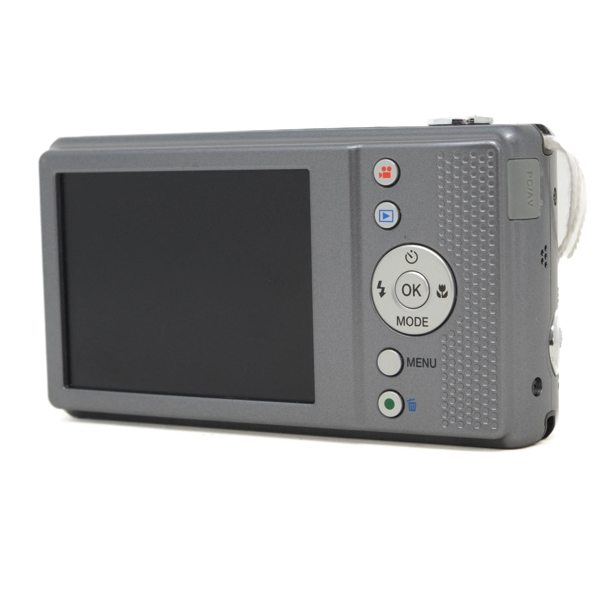 Used Pentax Optio VS20 Digital Compact camera Boxed - back angle 