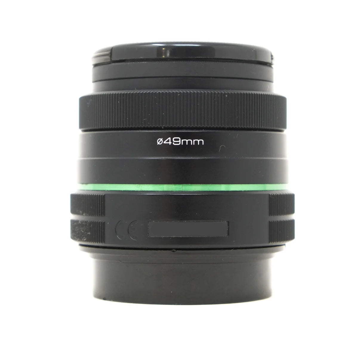 Used Pentax SMC DA 35mm F2.4 AL lens - side angle 