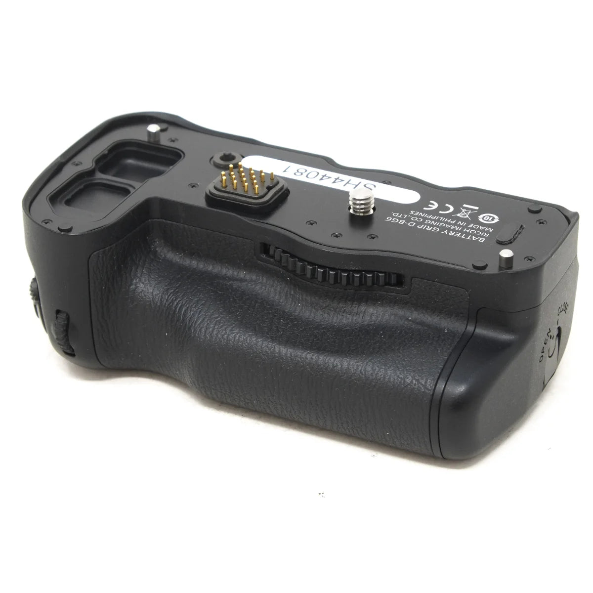 Used Ricoh Pentax D-BG6 Battery Grip - front angle 