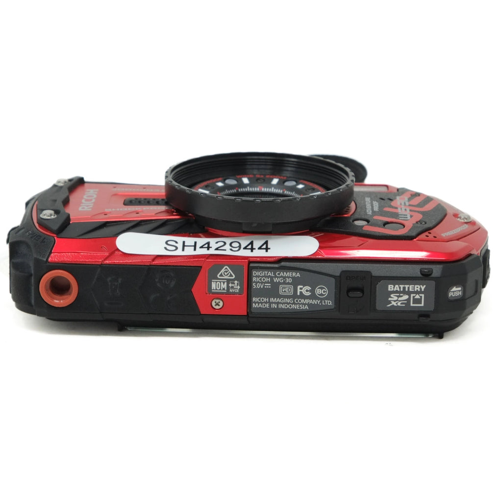 Waterproof Ricoh Wg30 RICOH WG-30 エボニーブラック RICOH デジタル