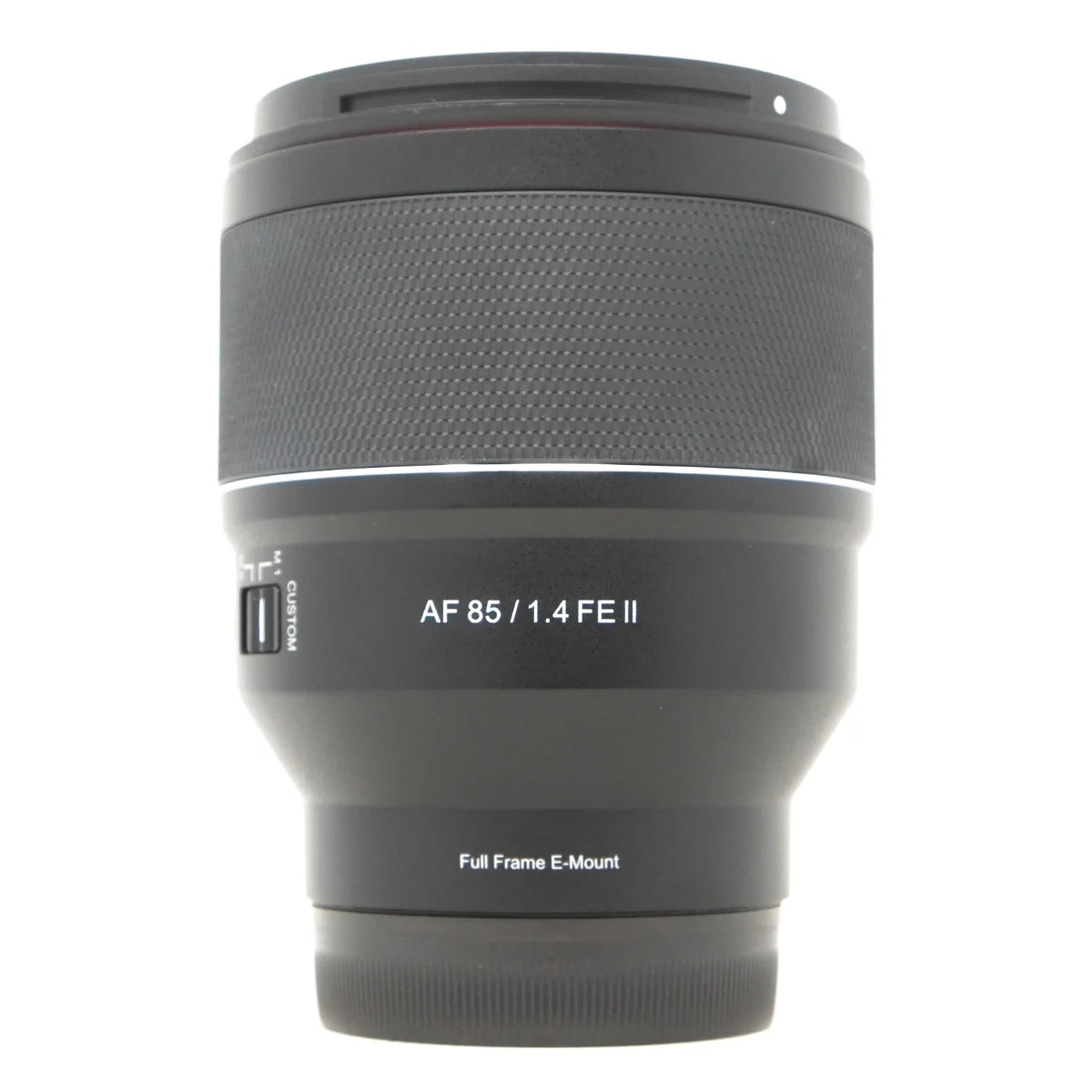 Used Samyang AF 85mm F1.4 FE II Lens Sony E Mount - front angle 