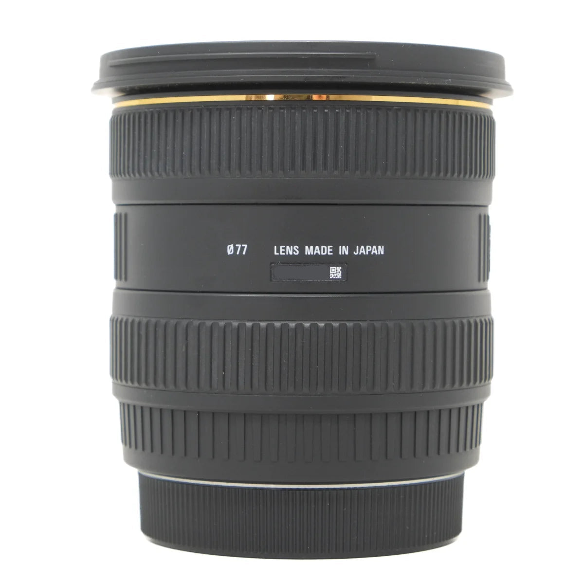Used Sigma 10-20mm F4-5.6 DC EX HSM Lens in Canon EF-S mount - side angle 