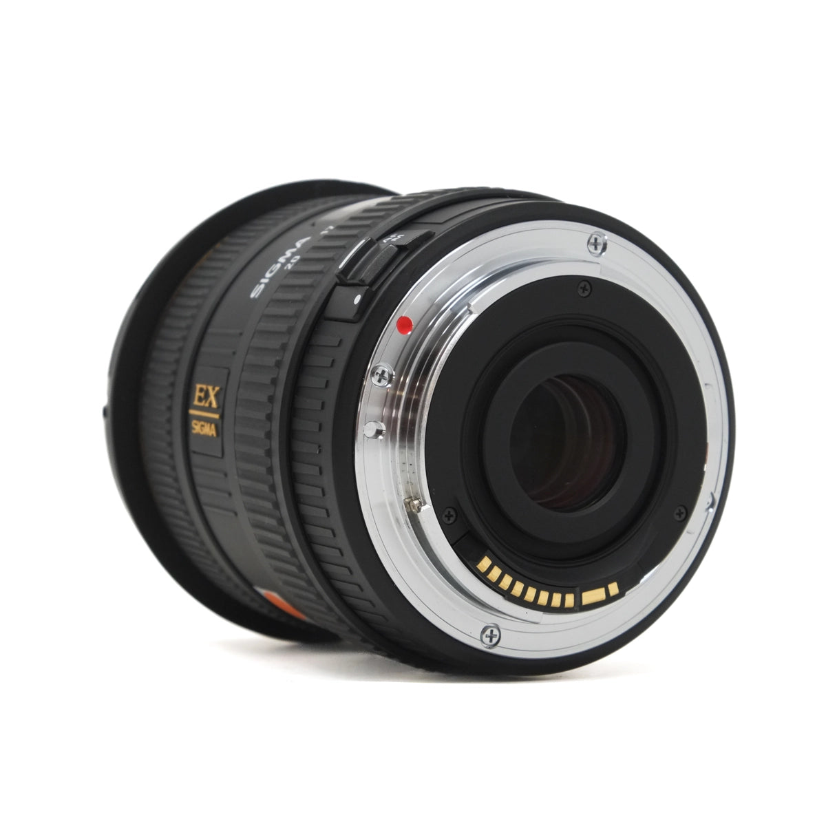 Used Sigma 10-20mm F4-5.6 DC HSM Lens for Canon EF - Bottom angle 