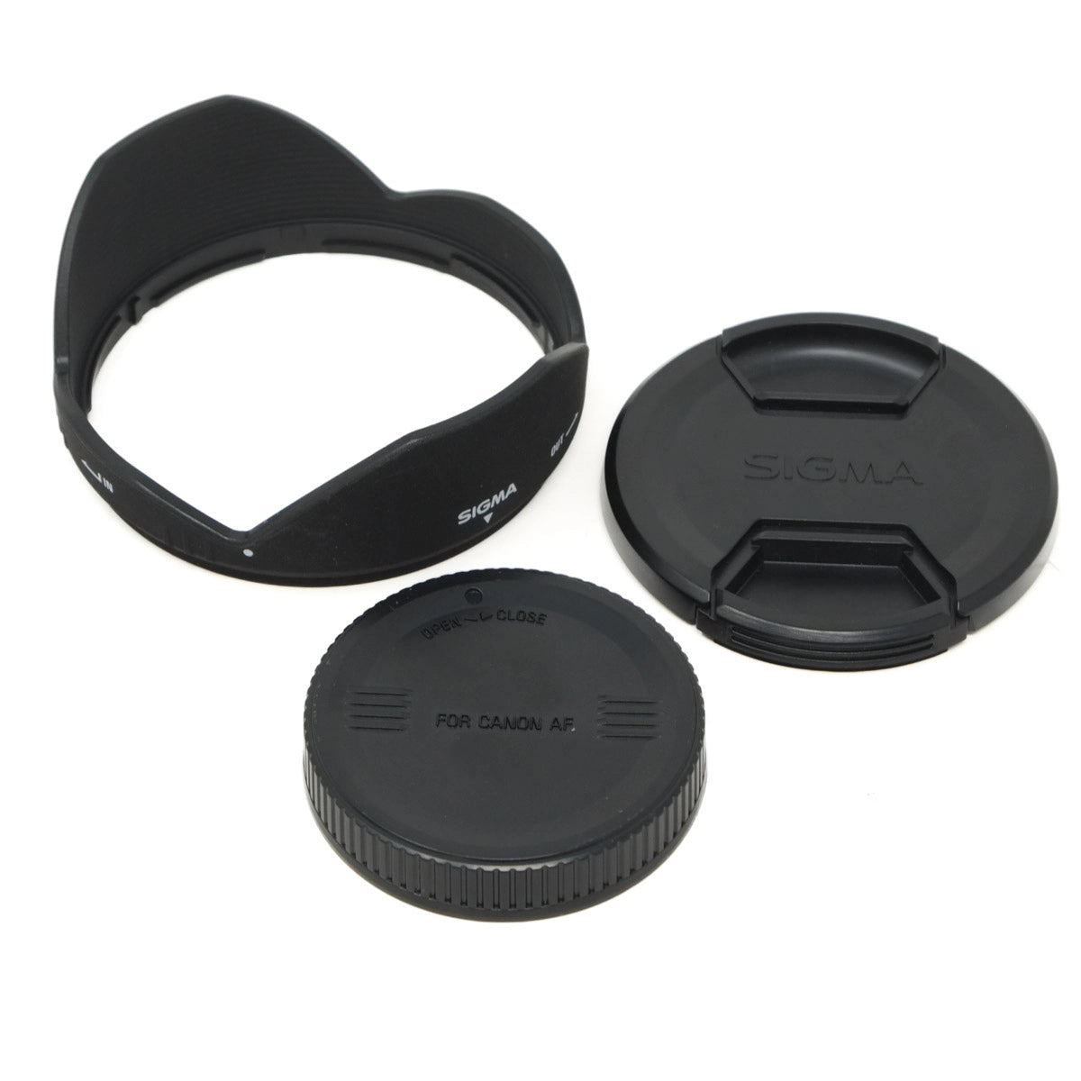 Used Sigma 10-20mm F4-5.6 DC HSM wide angle lens in Canon EF-S fitting - lens hood and caps