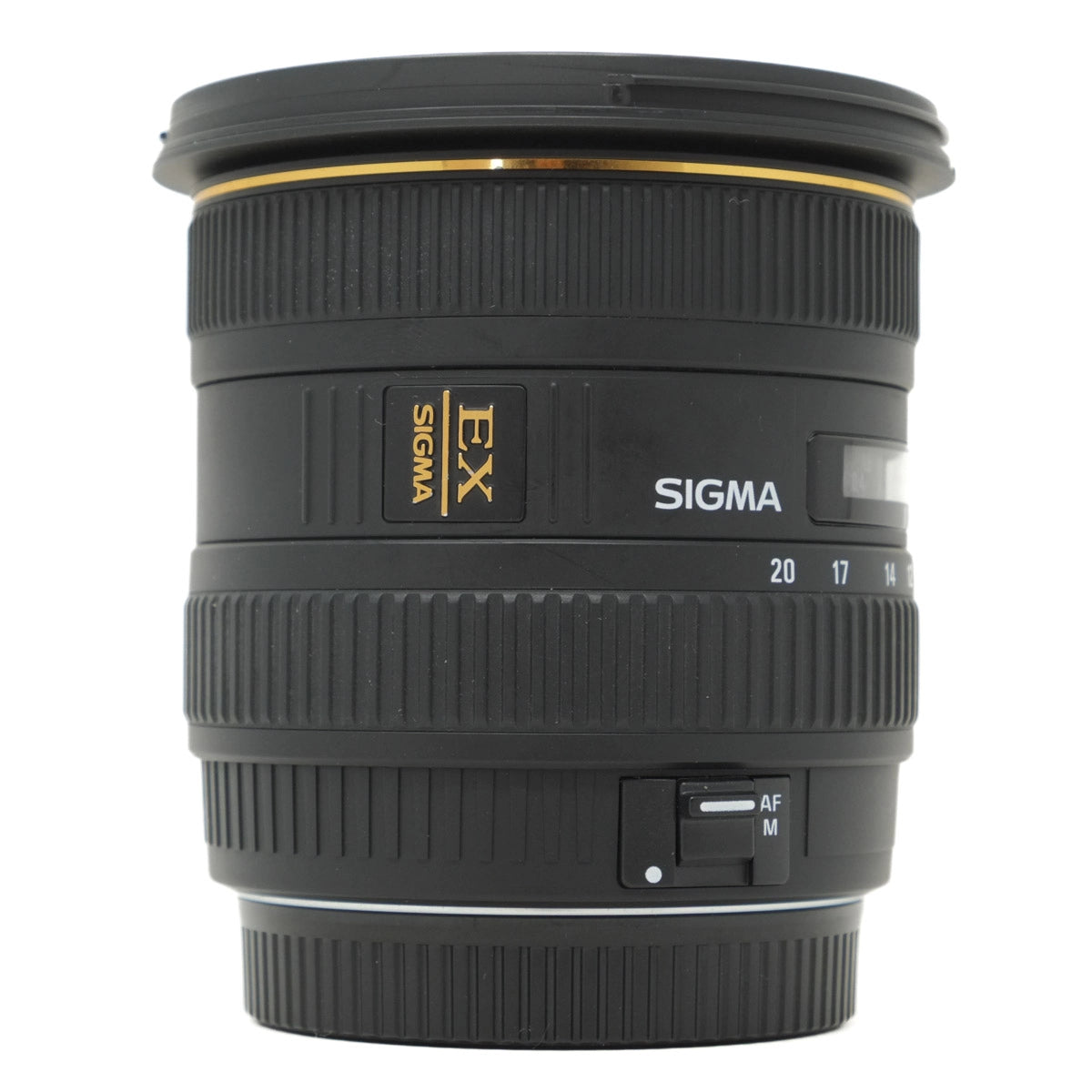 Used Sigma 10-20mm F4-5.6 EX DC Wide angle in Canon EF-S fitting - side angle 