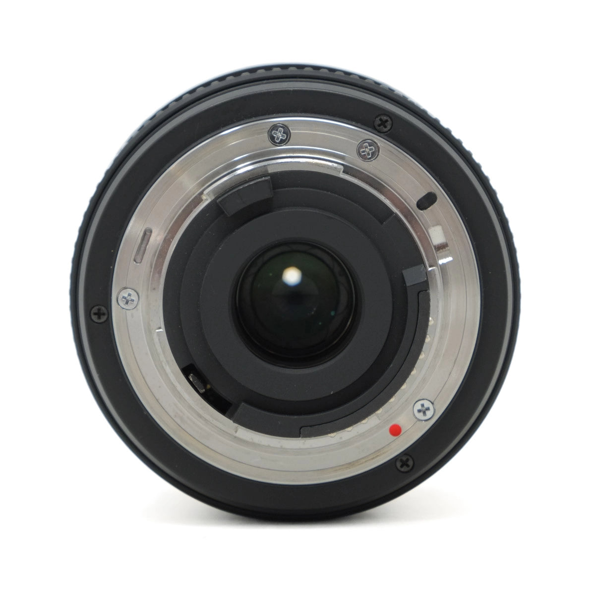Camera lens on a white background