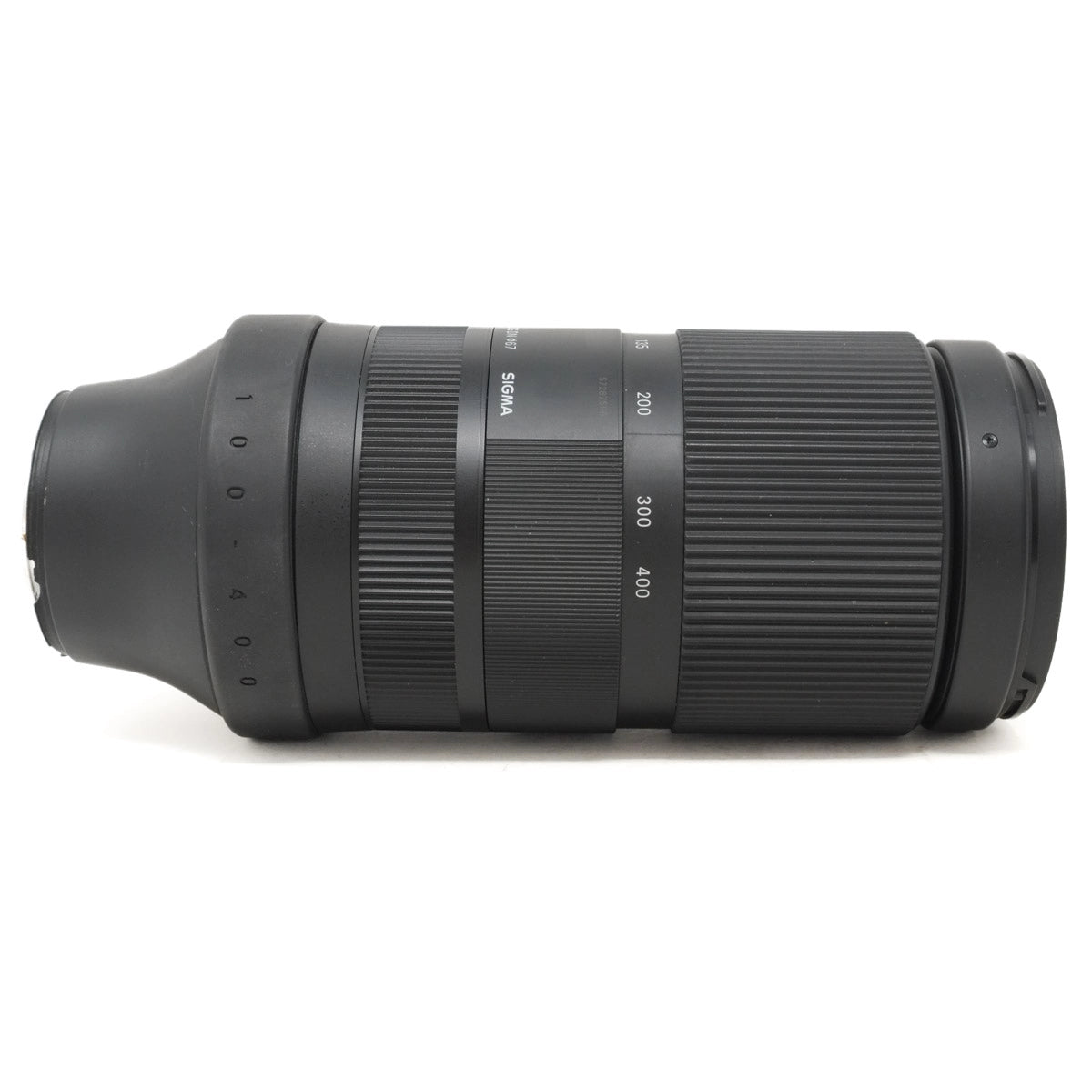 Camera lens on a white background